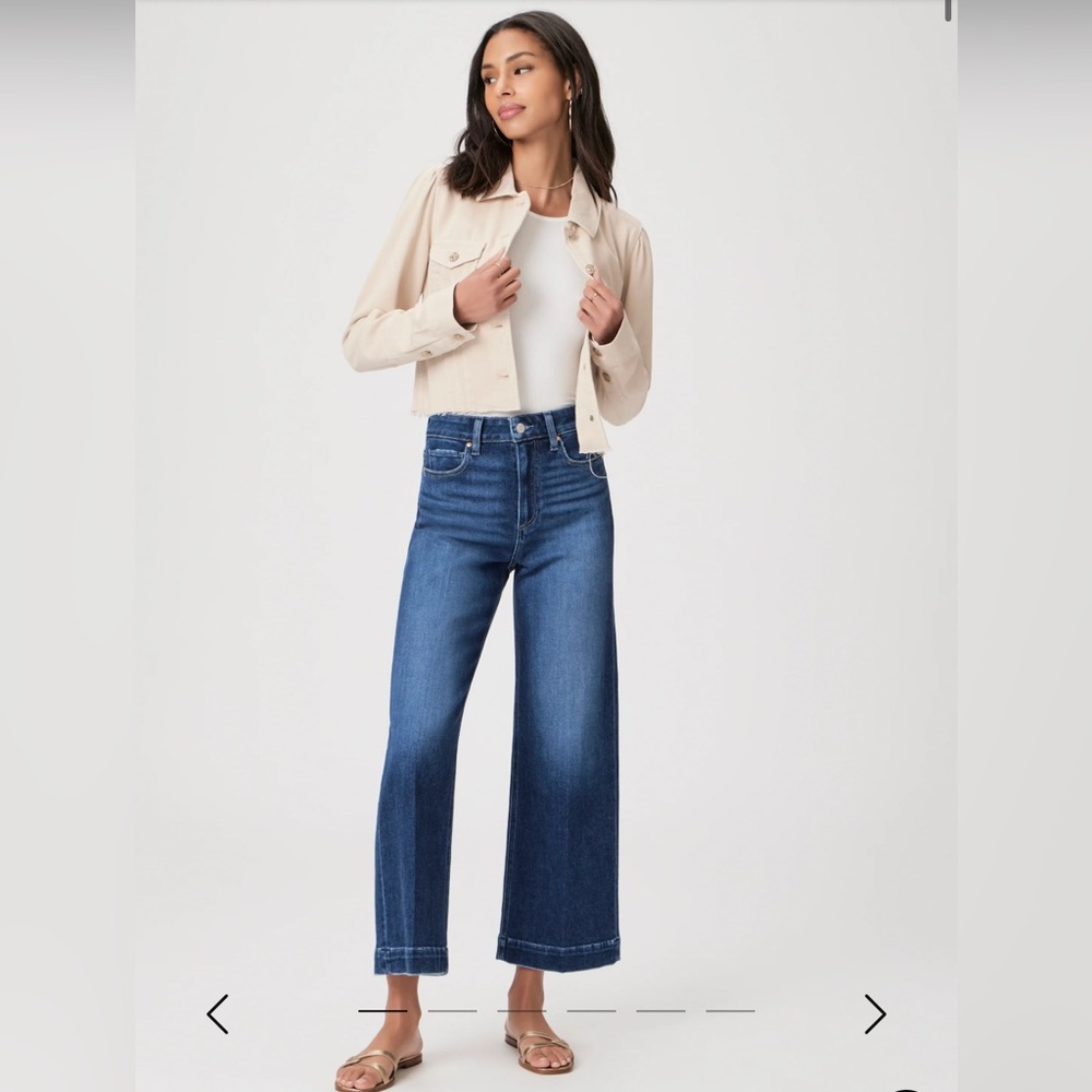 Paige Anessa Wide Leg Jeans NWT